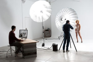 Dit is de fotostudio